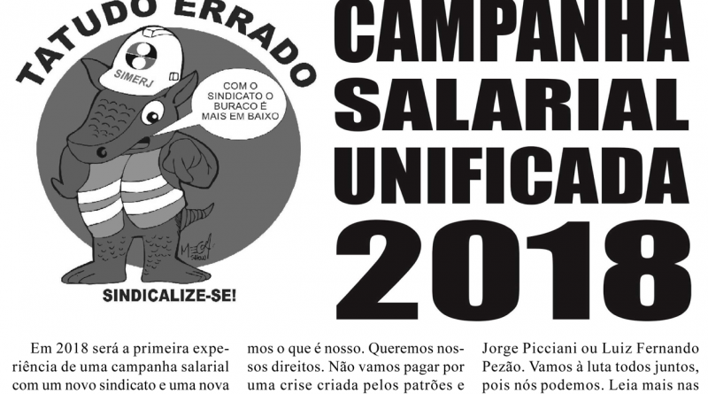 CAMPANHA SALARIAL UNIFICADA 2018