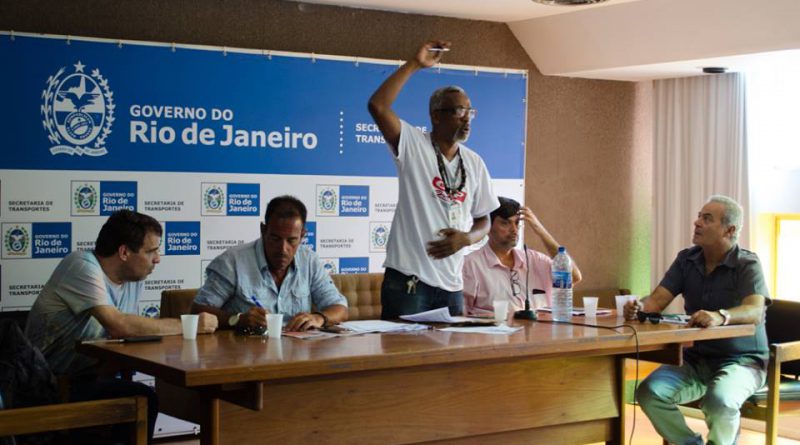 Reunião ampliada de apresentação do processo 4-44 na RioTrilhos